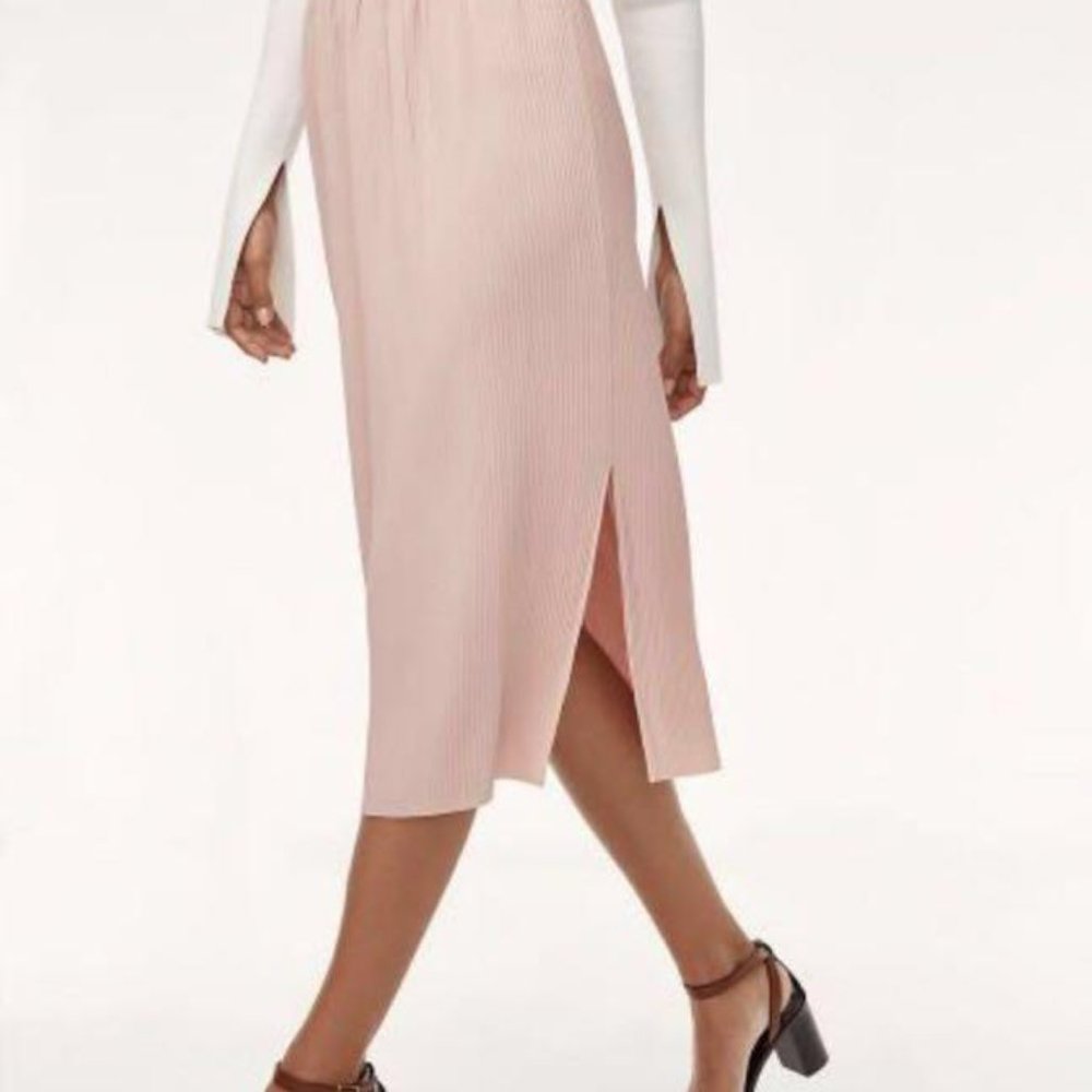 Wilfred Celesse Midi Skirt [Grey/Silver]